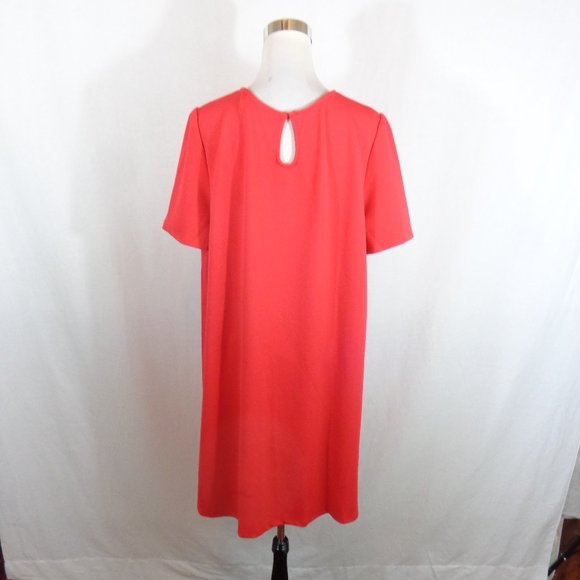 WOMEN'S PLANET MOTHERHOOD RED MATERNITY DRESS 2X - Picture 3 of 5